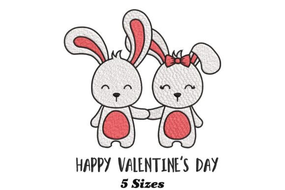 Bunny Couple Embroidery Review for Holiday Gifts