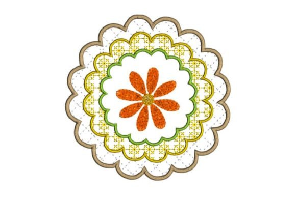 Review: Beautiful Flower Coaster Applique
