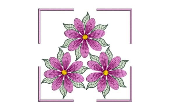 Review: Pink Floral Quilt Block Applique