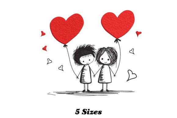 Review: Romantic Couple Heart Shape for Embroidery